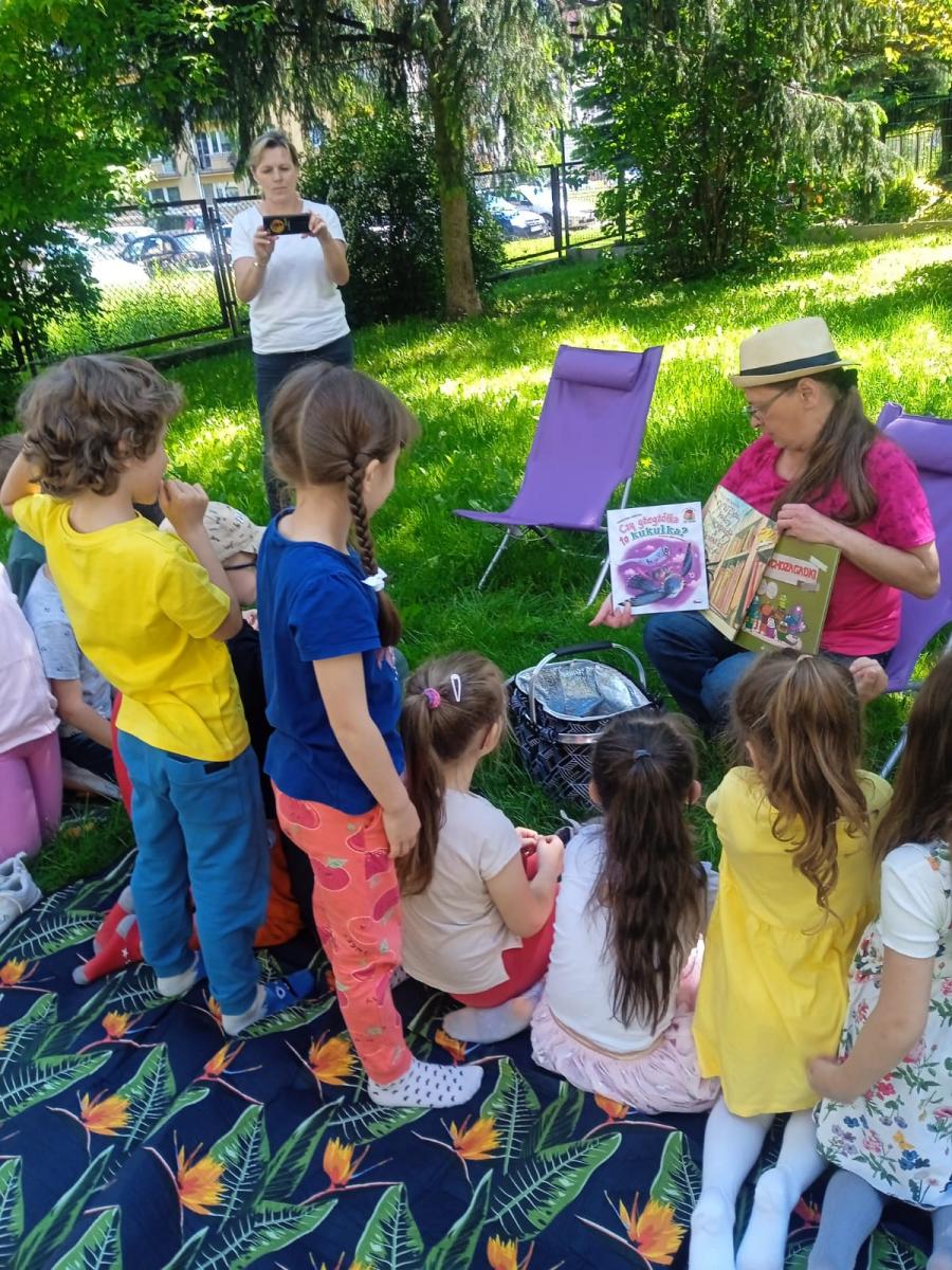 Rozwijanie Kompetencji Czytelniczych W Przedszkolu Ewaluacja Czytanie na magicznym kocyku-rozwijanie zainteresowań czytelniczych gr